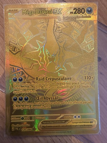 Mega dakrai pokemon karte - ex,
