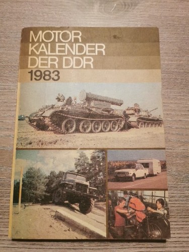 Motorkalender der ddr - der, jahrgang