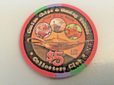 Aladdin Casino Las Vegas NV $5 Casino Chip LTD 1250