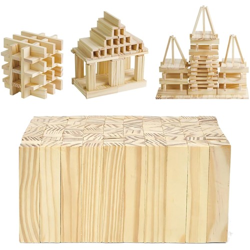 Bastelholz klötzchen set - klötzchen,