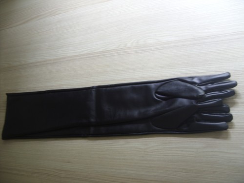 Lange schwarze handschuhe - lange,
