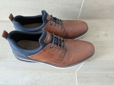 Rieker Herrenschuhe Leder Gr 43 Braun