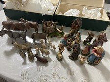 25 x Antike Krippenfiguren