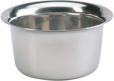 Barburys Rasiertopf Edelstahl