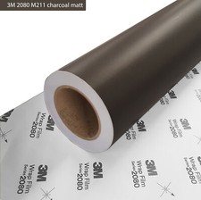 54,24€/m² Auto Carwrapping Folie Charcoal metallic matt 3M 2080 M211, 152cmx20cm