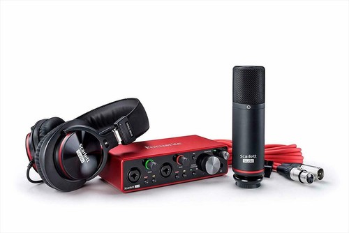 Focusrite scarlett 2i2 studio - scarlett,