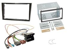 Einbauset Doppel DIN Autoradio für Opel Astra H Corsa D Zafira B Klavierlack