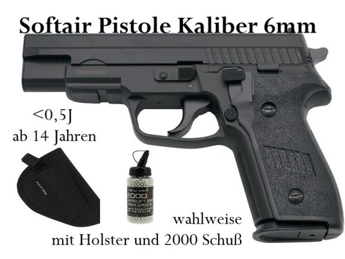 Neu softair airsoft pistole - neu,