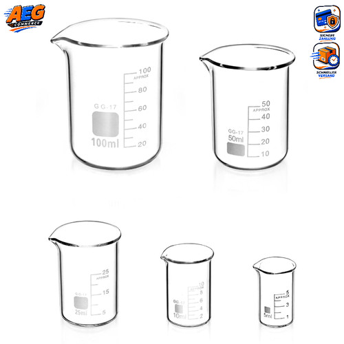 Messbecher set stück - messbecher, 5