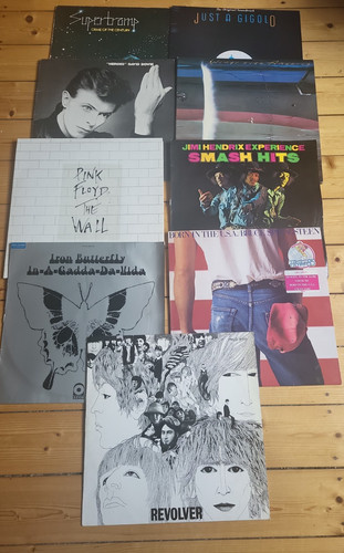 Sammlung platten rock - st.,