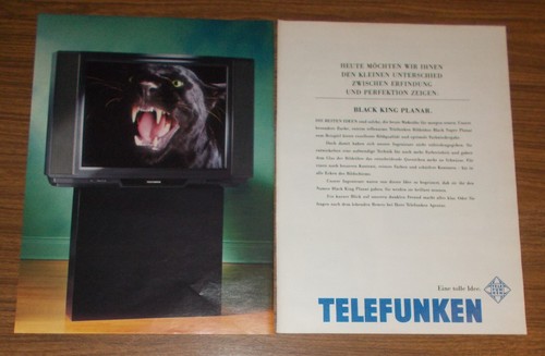 Seltene werbung telefunken - seltene,