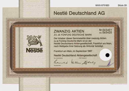 Nestle deutschland 1987 - 1987, maggi