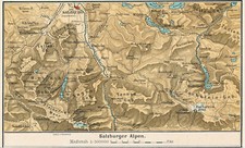 Salzburg dachstein ischl 1897 - salzburg,