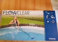 Pool Reinigung Set Kescher Swimmingpool Bodensauger Poolreiniger Reinigungsset