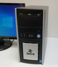 Terra GIGABYTE GA-H81M-D2W PC 256GB SSD 8GB i3-4130 3,40GHz Computer Windows 10