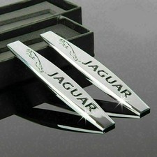 2x  Jaguar Kotflügel Emblem