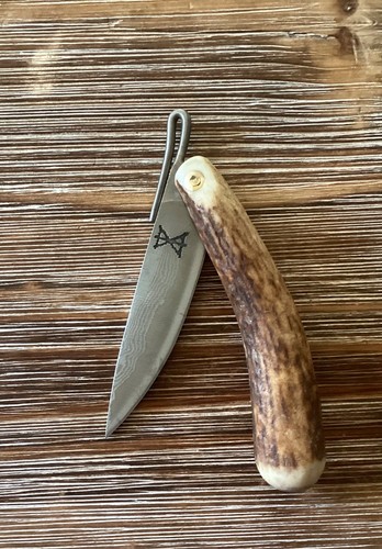 Gamsjaga damast taschenmesser - gamsjaga,