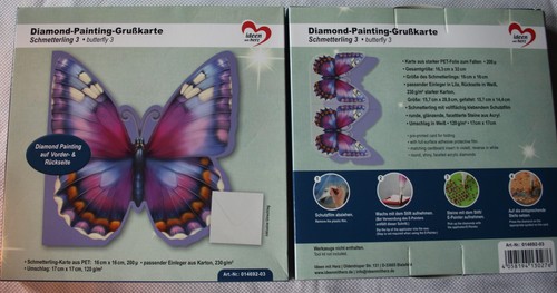 Diamond painting grußkarte - 1,