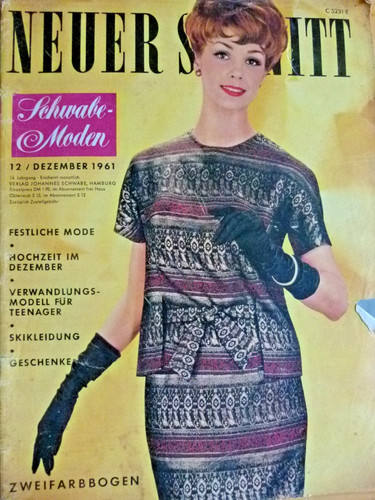 Altes modeheft neuer - altes,