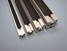 Aluprofil Abdeckung Nut 6/8/10 Dichtung Nutabdeckung Kunststoff  schwarz