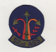 Patches Air Force 52nd AGS