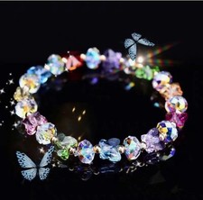 Schmetterling perlen armband - schmetterling,