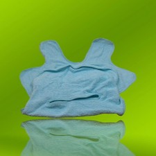 Frottee Hochstuhlbezug Grün - Waschbar, Made in Italy, Universalgröße