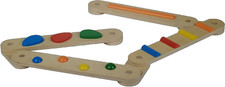 Playtive Balancierbalken Set Holz Balance Spielzeug ab 2 Jahre
