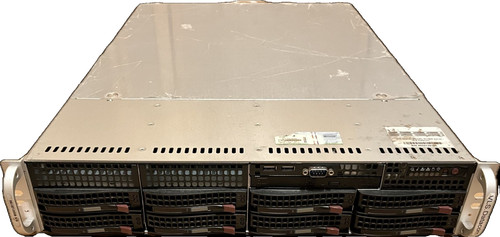 Supermicro cse 825 bay - 2u, 8-bay