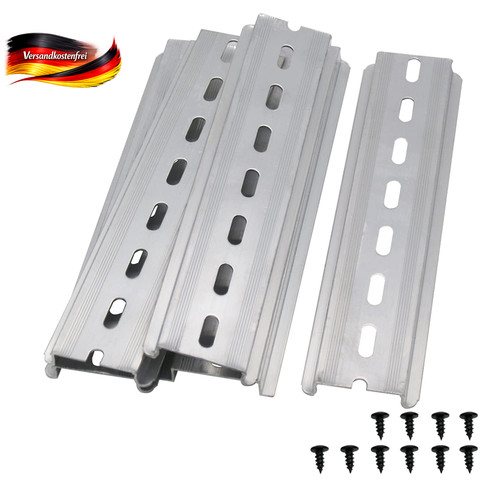 Aluminium hutschiene 150mm - aluminium,