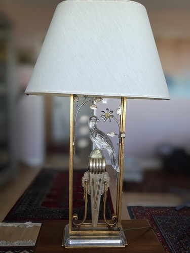 Tischlampe mit papagei - tischlampe,