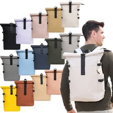 Cityrucksack RollTop Rucksack Freizeitrucksack Herren Damen Wasserabweisend