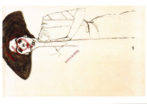 Ansichtskarte egon schiele - ansichtskarte>>egon,