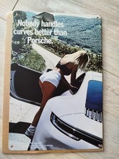 Blechschild "Porsche", mit