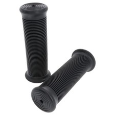 Motorrad Griffe Griffgummis schwarz 22/25mm für 7/8 Zoll 22mm Lenker Länge 124mm