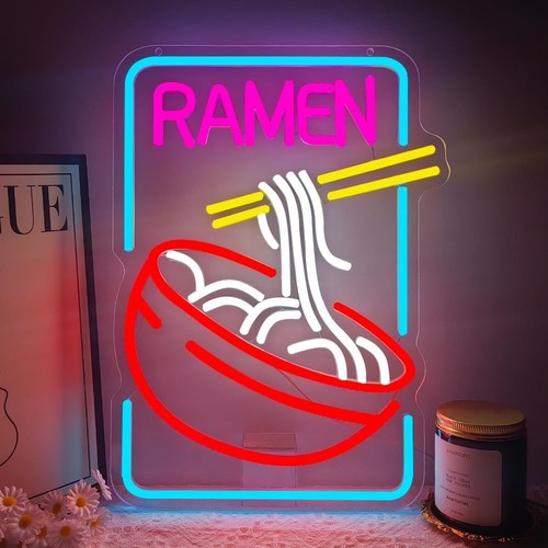 Ramen neon schild led nudel - neon,