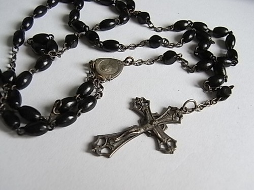 Antik rosenkranz kreuz - rosenkranz,