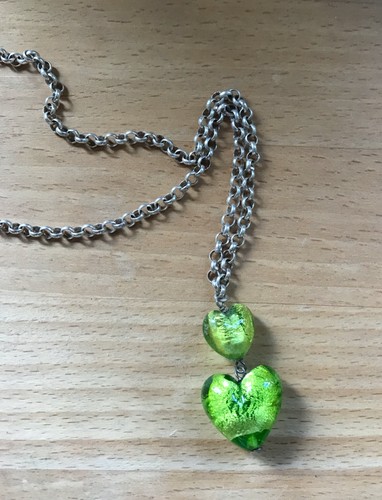 Murano glas herz anhänger - murano,