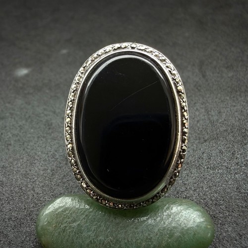Art deco ring - deco, silber
