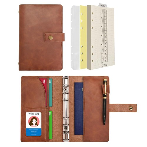 Leder notizbuch - leder,
