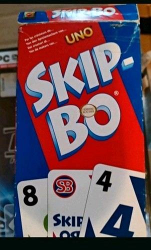 Mattel skip kartenspiel - skip-bo,