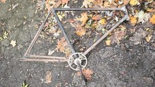 Wanderer Fahrrad Rahmen Oldtimer Alt Original Tretlager