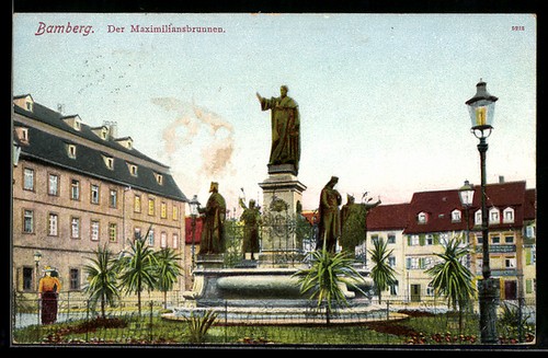 Bamberg maximiliansbrunnen - bamberg,,