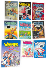 9x Brösel - Werner Bücher -