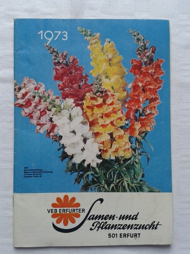 Veb erfurter samen und - veb,