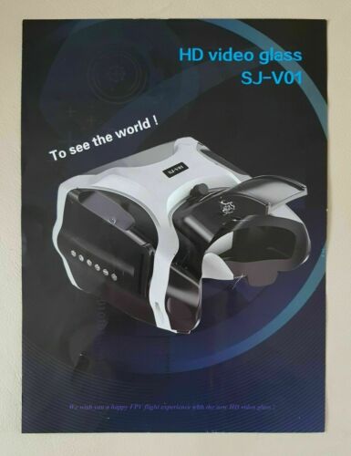V01 fpv brille 8ghz 40ch - sj-v01,