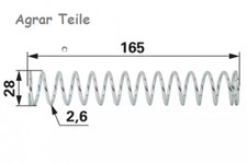 Feder Druckfeder Wechselrahmen