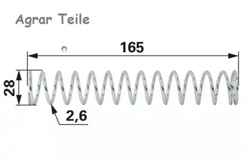 Feder druckfeder wechselrahmen - feder,