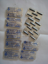 DDR 50x CER-Zündsteine 3mm x 20mm für Gasanzünder VEB Chemiekombinat Bitterfeld