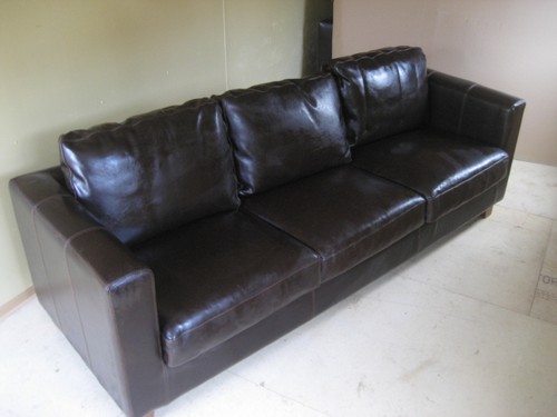 Ledercouch stil ziger - d, 70